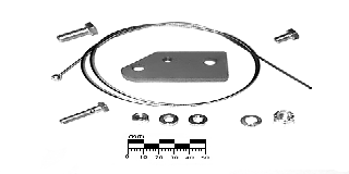 Câble d'accélérateur pour moteur D30/D40