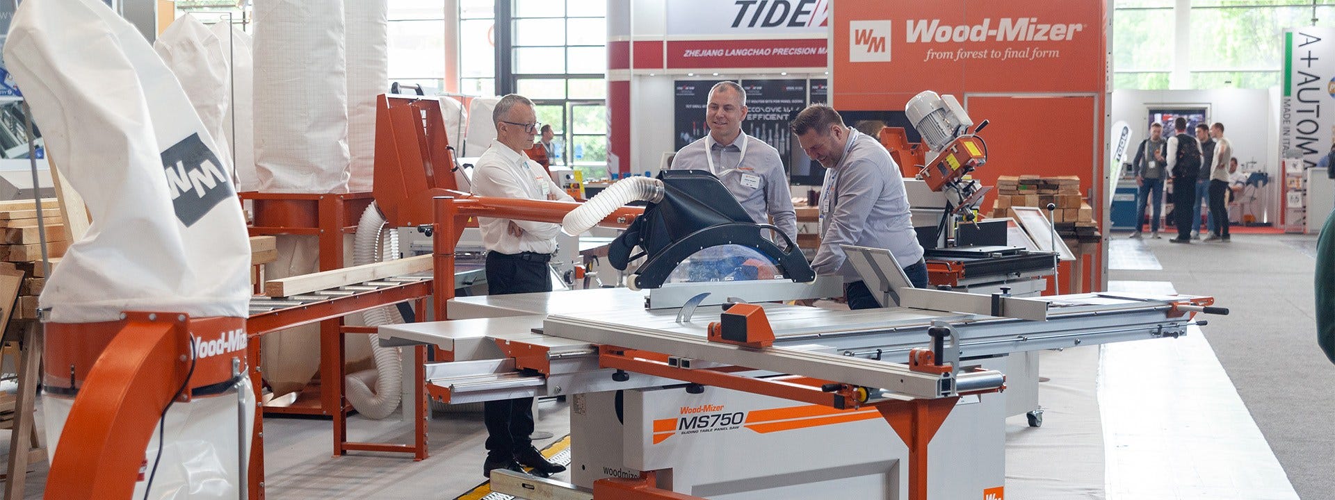 Les meilleures machines et solutions Wood-Mizer pour le travail du bois présentées sur la LIGNA 2023