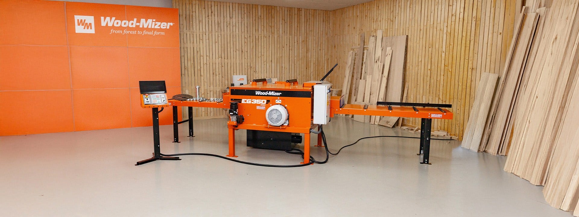 Multilames Optimisez les Performances de votre Scierie avec la Déligneuse Wood-Mizer EG350