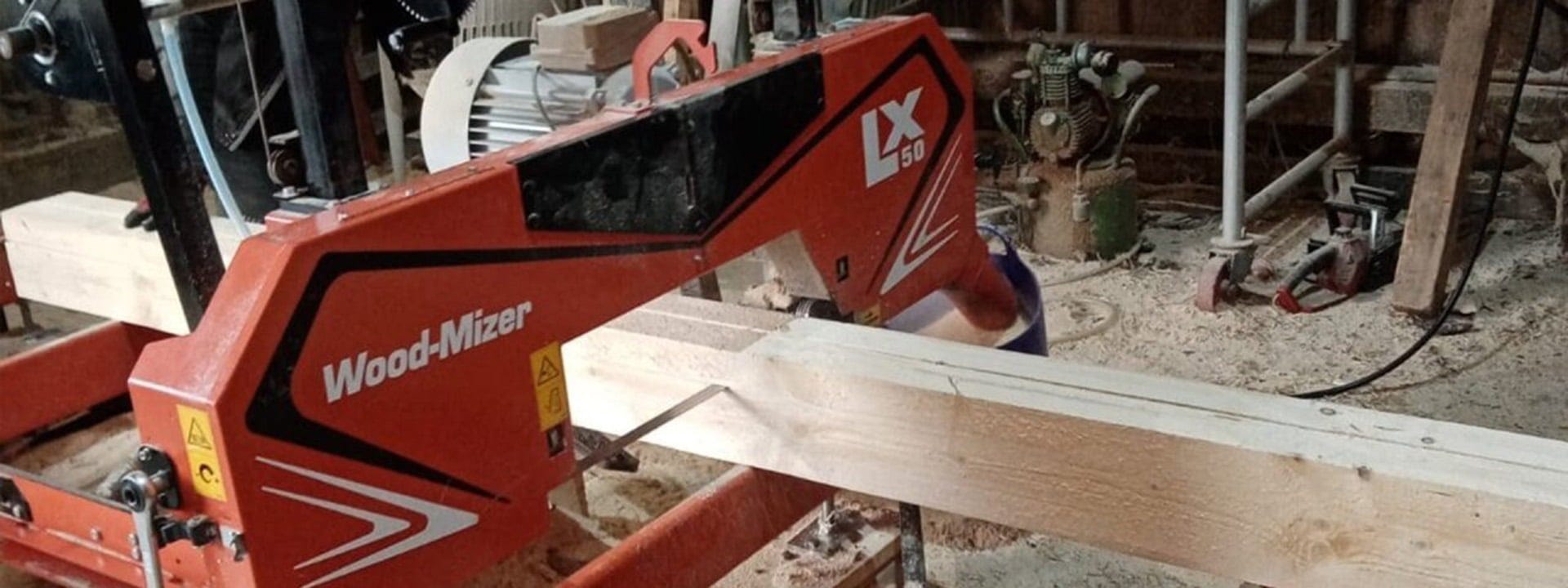 Sauvetage de bois scolytés en Rhénanie à l’aide d’une scierie LX50